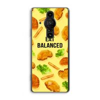 Eat Balanced: Sony Xperia Pro-I Transparant Hoesje