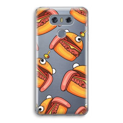 Hamburger: LG G6 Transparant Hoesje