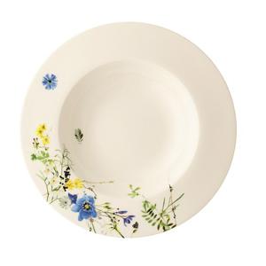 ROSENTHAL - Brillance Fleurs des Alpes - Diep Bord 23cm met rand