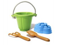 Green Toys Strandset met emmer, hark,zandvorm en schep Green Toys Strandset met emmer, hark,zandvorm en schep