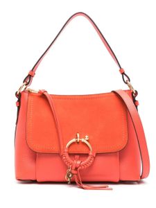 See by Chloé petit sac à bandoulière Joan en cuir - Orange