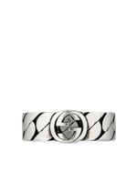 Gucci bague Interlocking G en argent sterling