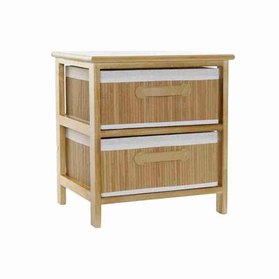 Ladenkast DKD Home Decor Natuurlijk Bamboe Paulownia hout 42 x 32 x 45 cm