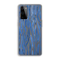 Blauwe nerven: OnePlus 9 Pro Transparant Hoesje