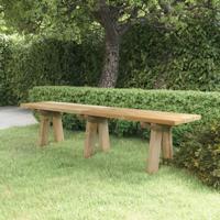 Tuinbank 160 cm geïmpregneerd massief grenenhout