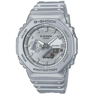 Casio GA-2100FF-8AER Zilverkleurig Heren horloge