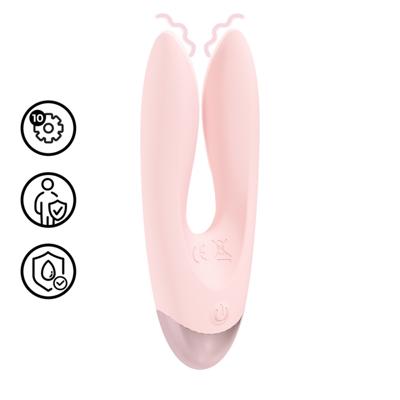 Loveline by Shots Amour - Dual Motor Vibe - Roze