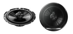 Pioneer TS-G1730F 3-weg triaxiale inbouwluidspreker 300 W Inhoud: 1 paar