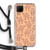 Kameel: Huawei P40 Lite Transparant Hoesje met koord