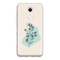 Violets are blue: Xiaomi Redmi 5 Transparant Hoesje