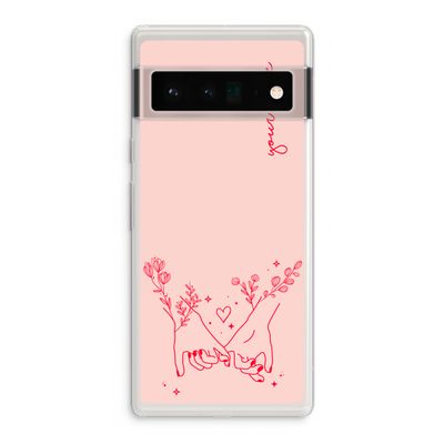 Best Friends: Google Pixel 6 Pro Transparant Hoesje
