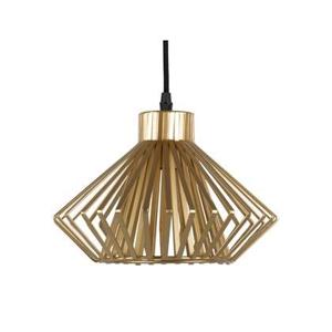 Leitmotiv - Pendant lamp Lignes Diamond gold painted