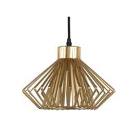Leitmotiv - Pendant lamp Lignes Diamond gold painted