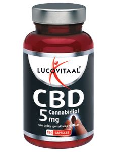 Lucovitaal CBD Cannabidiol 5mg Capsules