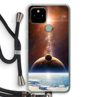 Omicron 2019: Pixel 5 Transparant Hoesje met koord
