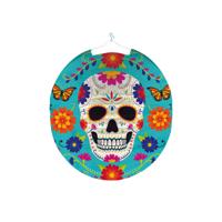 Lampion Halloween - 25 cm - rond - day of the dead - halloween thema