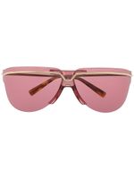 Givenchy Eyewear lunettes de soleil à monture aviateur - Or