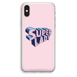 Superlady: iPhone XS Max Transparant Hoesje