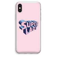 Superlady: iPhone XS Max Transparant Hoesje
