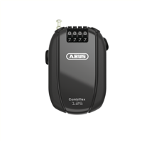 Abus combiflex trip 125, zwart lengte 85cm