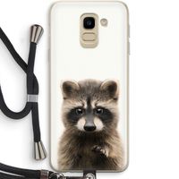 Rocco: Samsung Galaxy J6 (2018) Transparant Hoesje met koord