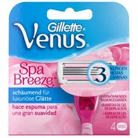 Gillette Venus Spa Breeze scheermesje 4 stuk(s) Vrouwen