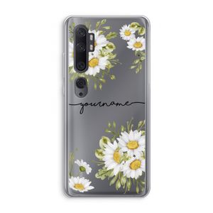 Daisies: Xiaomi Mi Note 10 Pro Transparant Hoesje