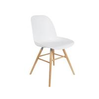 Zuiver Albert Kuip Eetkamerstoelen Wit - Set van 2