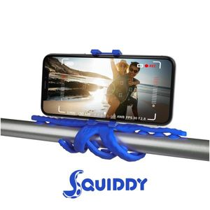 Celly Squiddy tripod Smartphone-/actiecamera 6 poot/poten Blauw
