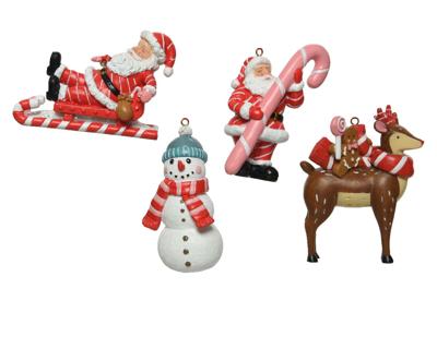Kerstmanhelpers poly l6b5h90c rood a4 kerst - Decoris