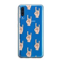 Rock: Samsung Galaxy A50 Transparant Hoesje