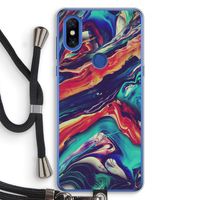 Chameleon Sun: Xiaomi Mi Mix 3 Transparant Hoesje met koord