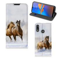 Motorola Moto E6 Plus Hoesje maken Paarden - thumbnail
