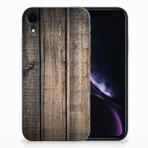 Apple iPhone Xr Bumper Hoesje Steigerhout