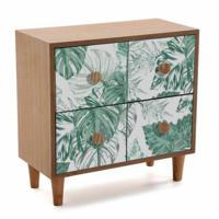 Juwelenkistje Versa Mint Hout (11 x 25 x 24 cm)