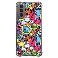 Samsung Galaxy S21 Anti Shock Bumper Case Punk Rock - thumbnail