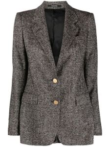 Tagliatore blazer Parigi à motif de chevrons - Marron