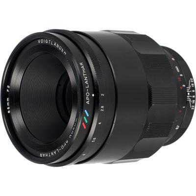 Voigtlander 65mm F/2.0 Macro APO-Lanthar zwart Sony FE occasion