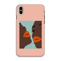 Orange lips: iPhone XS Tough Case