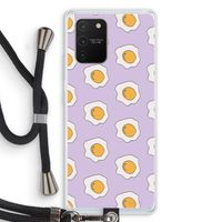 Bacon to my eggs #1: Samsung Galaxy S10 Lite Transparant Hoesje met koord
