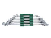 PARKSIDE Ring- of steeksleutelset (Ringsteeksleutelset, 7-delig.)