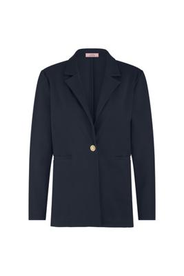 Arwen bonded blazer - dark blue - 13185