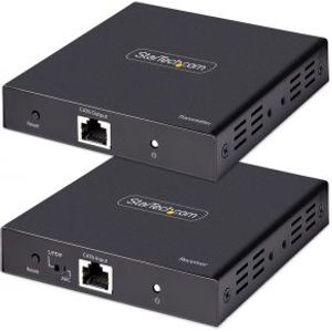 StarTech.com 4K HDMI Extender Over CAT5/CAT6 Kabel, 4K 60Hz HDR Video Extender Tot 70m, HDMI Verleng