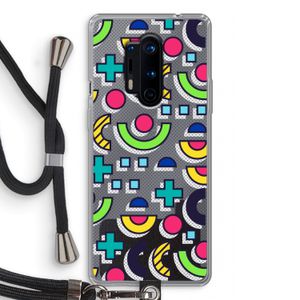 8-bit N°6: OnePlus 8 Pro Transparant Hoesje met koord