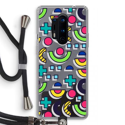 8-bit N°6: OnePlus 8 Pro Transparant Hoesje met koord