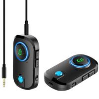 BT-T3 2 in 1 Bluetooth 5.0 ontvanger zender 3,5 mm Aux auto draadloze audio-adapter voor luidspreker PC TV koptelefoon - thumbnail