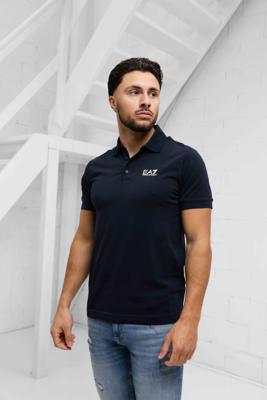 EA7 Emporio Armani 8NPF14 Polo Heren Donkerblauw - Maat S - Kleur: Donkerblauw | Soccerfanshop