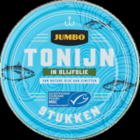 Jumbo Tonijnstukken in Olijfolie 160 g