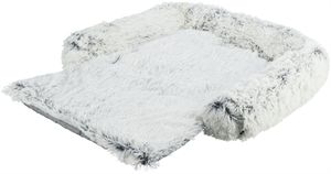 Trixie Sofa bed harvey meubelbeschermer hoekig wit / zwart