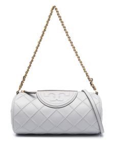 Tory Burch sac porté épaule Fleming Soft Baril - Gris